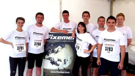 Das Fixemer Team beim Dillinger Firmenlauf 2012 Das Fixemer Team beim Dillinger Firmenlauf 2012