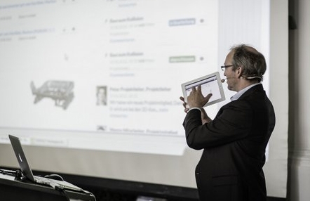 CONTACT-Entwicklungsleiter Frank Patz stellt die Version 10 der PLM-Plattform CIM DATABASE vor.