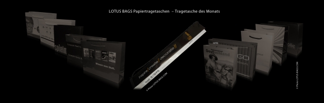 Papiertragetasche des Monats Papiertragetasche des Monats