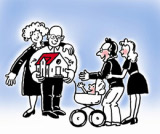 Ein Kredit von Verwandten kann den Immobilienerwerb erleichtern - Foto: aktion pro eigenheim