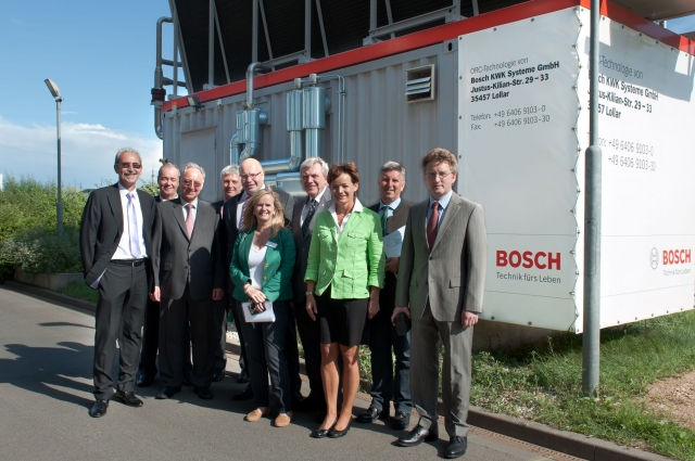 Die Besucher zeigten großes Interesse an effizienterem Energieeinsatz.