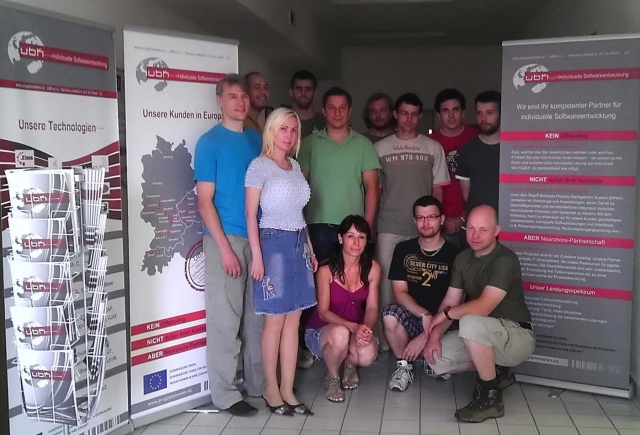 Das Team der UBK Nearshoring Profis in Tschechien. Das Team der UBK Nearshoring Profis in Tschechien.