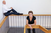 CB.e Vorstand Sabine Clausecker und Eberhard Bingel