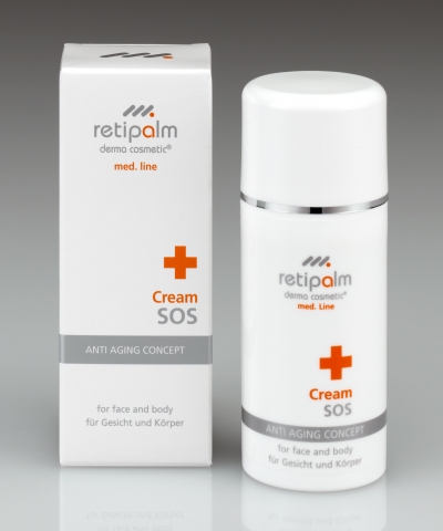 Pflegt selbst empfindlichste Haut: Cream SOS von retipalm derma cosmetic