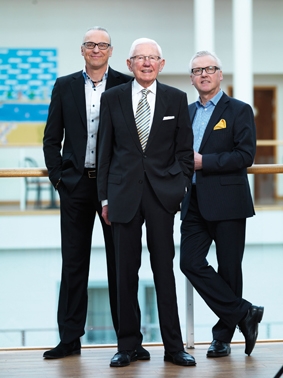 Per-Olof, Göte und Stefan Selerup