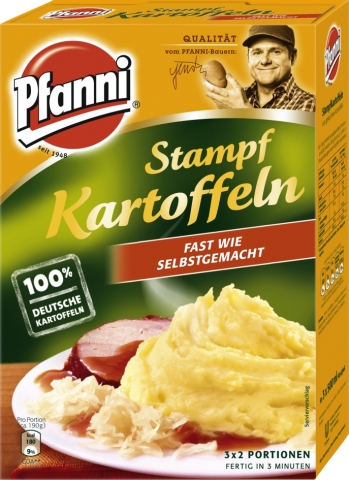 Pfanni Stampfkartoffeln jetzt im praktischen Mulitpack!