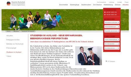 Studieren im Ausland - Neue Erfahrungen, beeindruckende Perspektiven