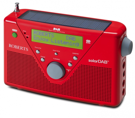 Roberts Radio solarDAB - weltweit erstes solarbetriebenes DAB+ Digitalradio Roberts Radio solarDAB - weltweit erstes solarbetriebenes DAB+ Digitalradio