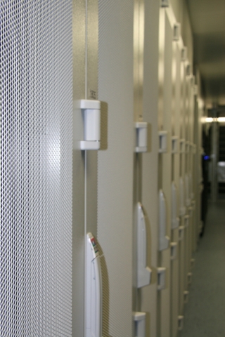 Blick ins neue Rechenzentrum NBG6 von noris network am Standort in Nürnberg