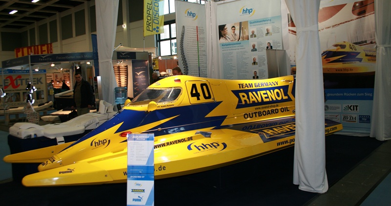 Messestand auf der Messestand auf der