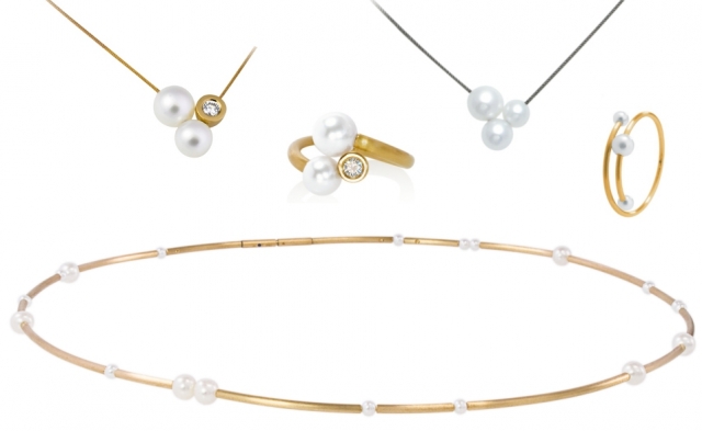 schmuckwerk: Designschmuck mit Perlen und Brillanten schmuckwerk: Designschmuck mit Perlen und Brillanten