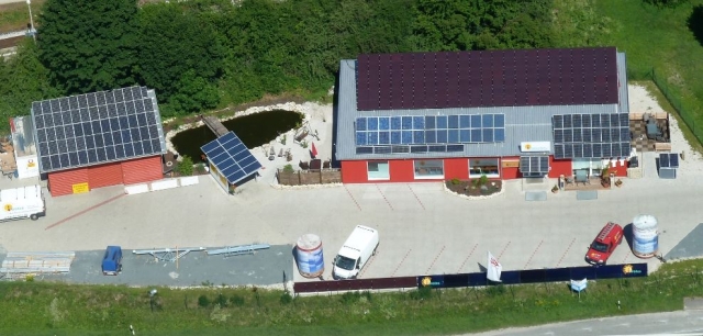Energiegebäude-iKratos von oben
