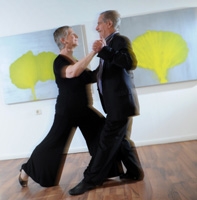 Julián und Heidi beim Tango