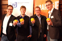 Uli Rinker, Alexander Cunz, Ilja Borchers und Stephan Müller Uli Rinker, Alexander Cunz, Ilja Borchers und Stephan Müller