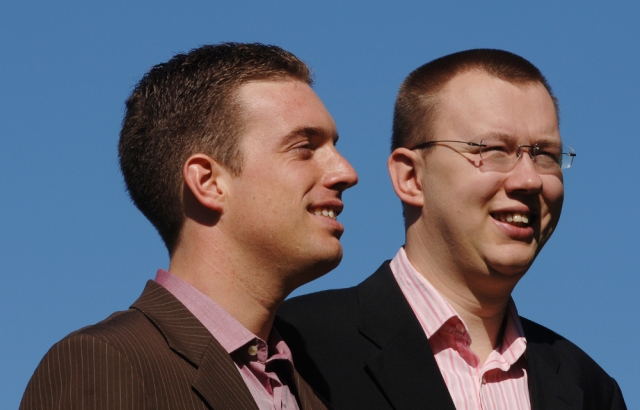 Benjamin Fritz (li.) und David Muggli gründeten gemeinsam die PRIOGO AG Benjamin Fritz (li.) und David Muggli gründeten gemeinsam die PRIOGO AG