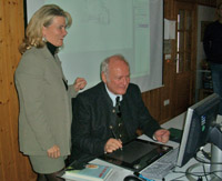 Stephanie Vogel und Claus Hipp