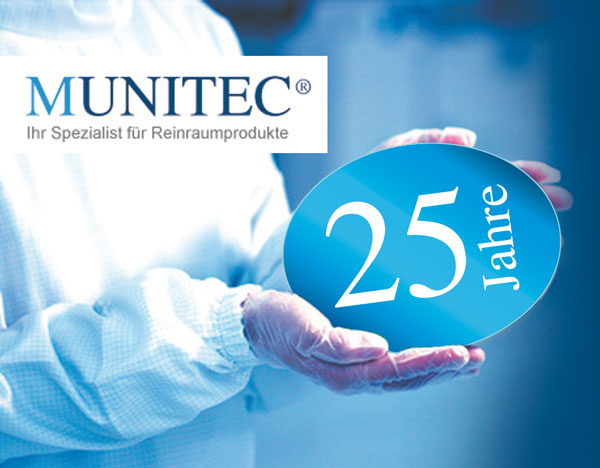 Munitec Vertriebs-GmbH feiert 25-jähriges Jubiläum Munitec Vertriebs-GmbH feiert 25-jähriges Jubiläum