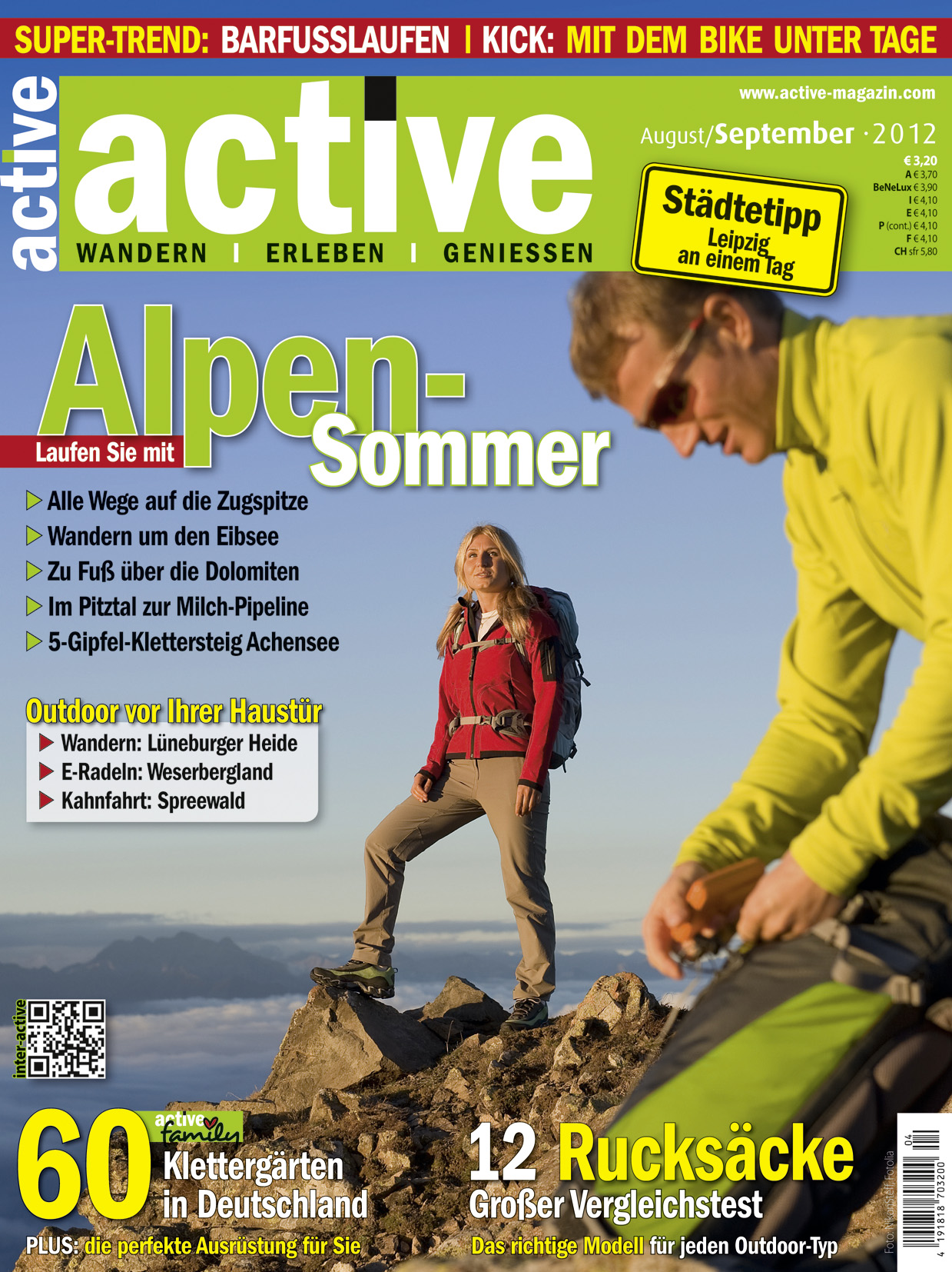 Active Alpen-Spezial - ab 27.7. im Handel Active Alpen-Spezial - ab 27.7. im Handel