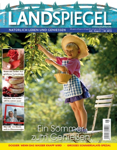 Landspiegel 08-12: Mit Sommersalaten und Kirsch-Spezial
