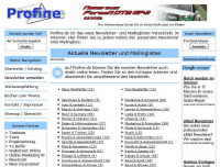 Das Newsletterverzeichnis Profine.de Das Newsletterverzeichnis Profine.de