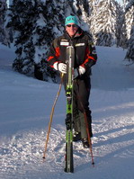 Christian Flühr geht in einer Woche in Kössen und Oberaudorf an den Start