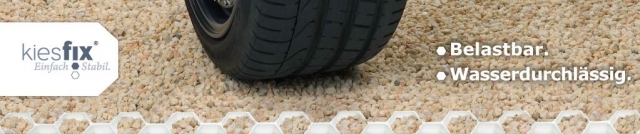 Parkplätze aus Kies, Splitt und Schotter