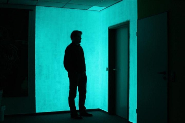Beispiel: NighTec Nachtfarbe - die leuchtende Wandfarbe Beispiel: NighTec Nachtfarbe - die leuchtende Wandfarbe