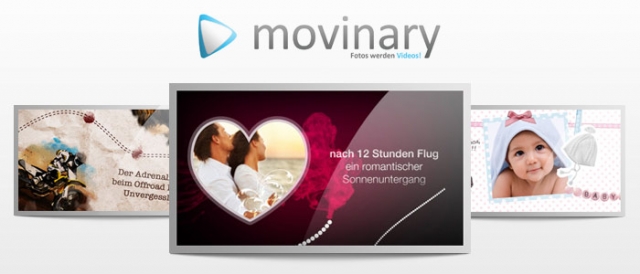 Movinary macht Fotos zu Videos