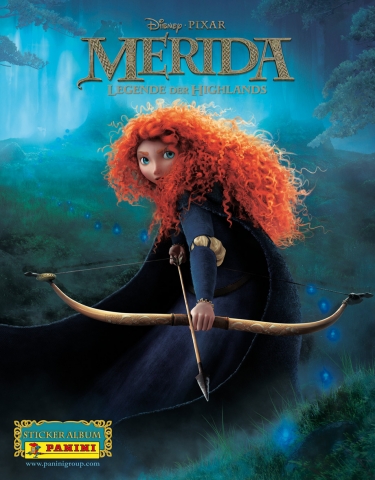 Panini erzählt in der neuen Stickerkollektion?Merida ? Legenden der Highlands? die Geschichte der D Panini erzählt in der neuen Stickerkollektion?Merida ? Legenden der Highlands? die Geschichte der D