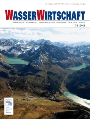 Coverabbildung der aktuellen Ausgabe 07-08/2012 der Fachzeitschrift Wasserwirtschaft