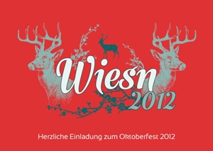 Zünftige Einladungskarten zum Oktoberfest 2012 Zünftige Einladungskarten zum Oktoberfest 2012