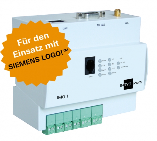 Der robuste IMO-1 ist Störmelder und GPRS-Router in einem
