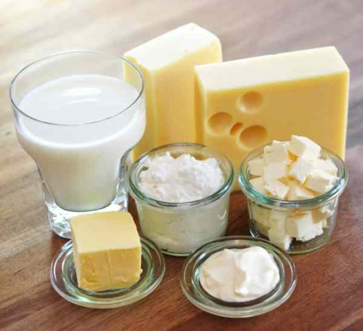 Foto: Fotolia (No. 4726) Bildzeile: Milchprodukte enthalten hochwertiges Eiweißund sind reich an Vit