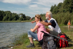 Die Seen und Wälder rund um Angermünde sind ein Eldorado für Wanderer.