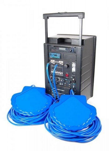 Die mobile AquaVox TA-100 für Unterwassermusik Die mobile AquaVox TA-100 für Unterwassermusik
