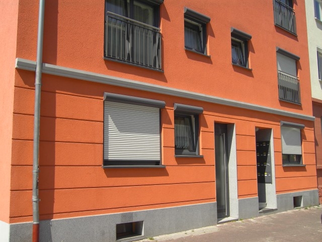 Beispiel einer Wohnung von außen. Beispiel einer Wohnung von außen.