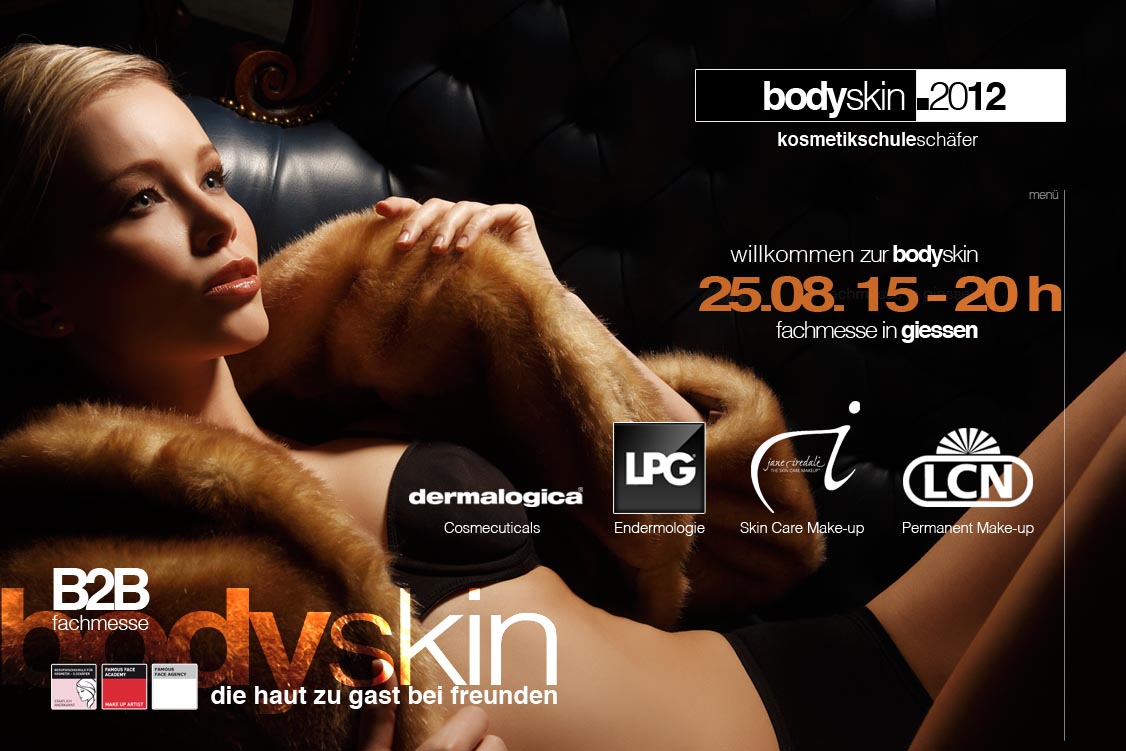 bodyskin 2012 - die Fachmesse der Kosmetikschule Schäfer