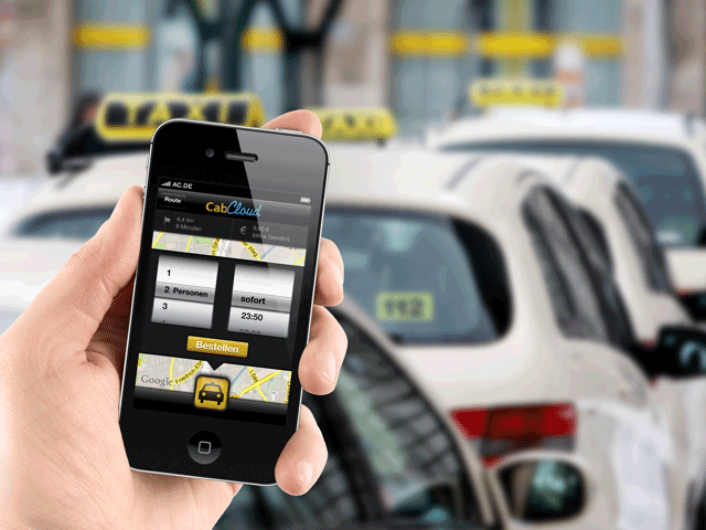 Taxi-App CabCloud - www.cabcloud.de