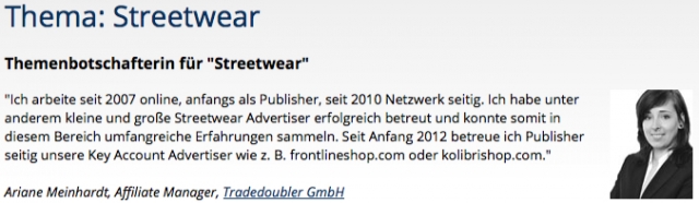 Um das Thema Partnerprogramme persönlicher zu gestalten wird es zu jedem Thema einen Um das Thema Partnerprogramme persönlicher zu gestalten wird es zu jedem Thema einen