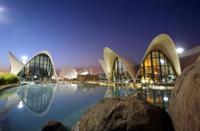 Valencia - Oceanogràfic bei Nacht Valencia - Oceanogràfic bei Nacht