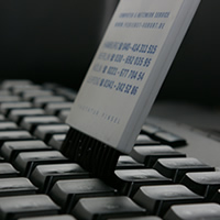 Bindig Media Tastaturpinsel