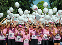 „LET GOOD THING HAPPEN“-Luftballons von Mercure sorgten für Stimmung beim Start 