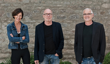 Eva Lutz, Peter Lehmann und Hanns Arnold