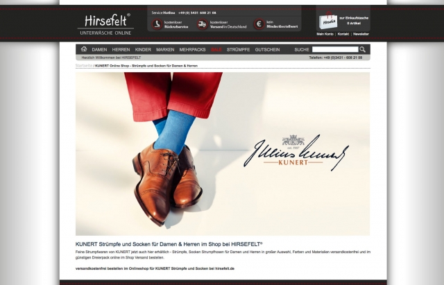 Kunert Socken&Strümpfe bei Hirsefelt.de Kunert Socken&Strümpfe bei Hirsefelt.de