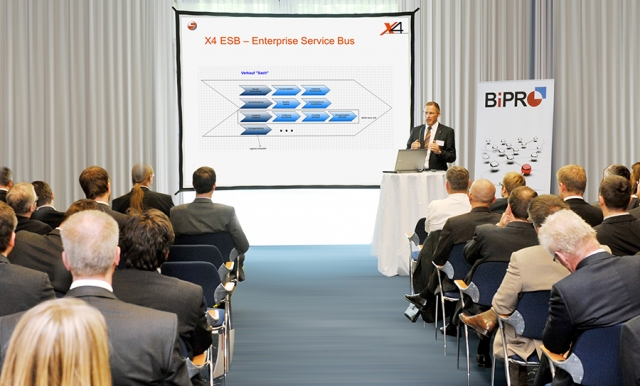 Axel Born bei der BiPRO Veranstaltung 2012? Vorstellung der Prozesslandkarte