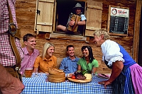 Rast auf der Alm (Nationalpark Hohe Tauern) Rast auf der Alm (Nationalpark Hohe Tauern)