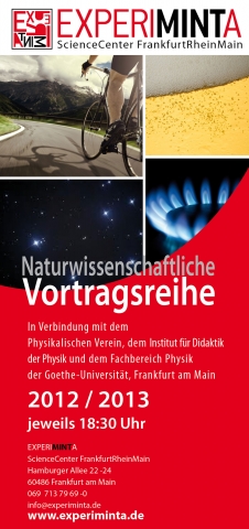 Titelbild EXPERIMINTA-Vortragsfolder