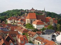 Die spätmittelalterliche Stadt Kronach ging siegreich aus dem Dreißigjährigen Krieg hervor