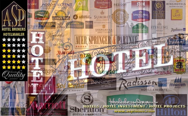 Erfolgreichster internationaler Hotelmakler ASP Hotel Brokers mitüber 500 Hotelimmobilien im Verkauf