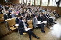 Gespannte Zuhörer beim Christiani Ausbildertag, dem Bildungstreff für Ausbilderinnen und Ausbilder.